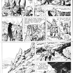Planche originale N°2 - AKARAD tome 1 "L'homme qui devînt loup"
